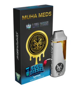 MUHAMEDS SOUR DIESEL SATIVA 1000MG LIVE RESIN THC