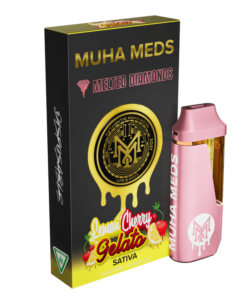 MUHAMEDS LEMON CHERRY GELATO SATIVA 1000MG MELTED DIAMONDS THC