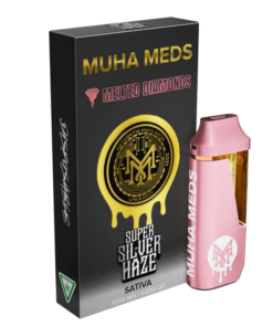 MUHAMEDS SUPER SILVER HAZE SATIVA 1000MG MELTED DIAMONDS THC