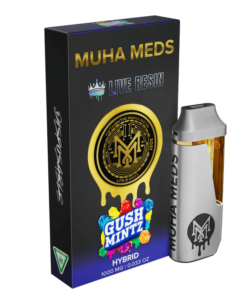 MUHAMEDS GUSH MINTZ HYBRID 1000MG LIVE RESIN THC