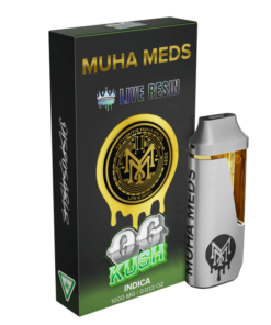 MUHAMEDS OG KUSH INDICA 1000MG LIVE RESIN THC