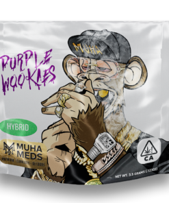 MUHAMEDS PURPLE WOOKIES HYBRID 3.5 GRAMS PREMIUM CANNABIS FLOWER