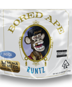 MUHAMEDS BORED APE RUNTZ INDICA 3.5 GRAMS PREMIUM CANNABIS FLOWER